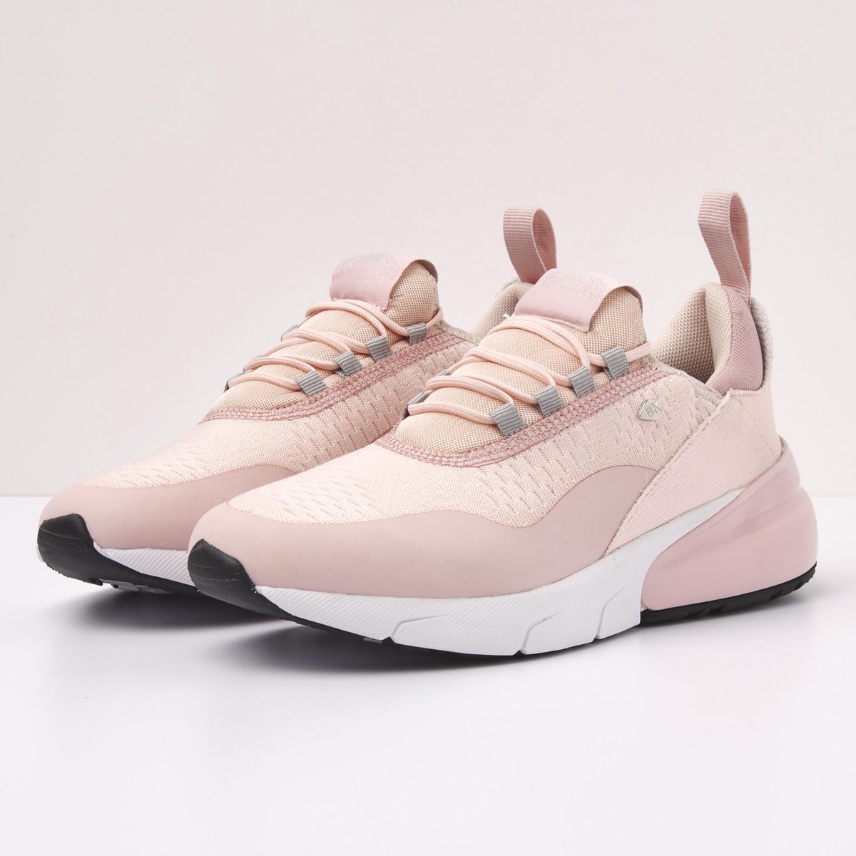 sneakers, roze, mesh, liggend, sportschoen