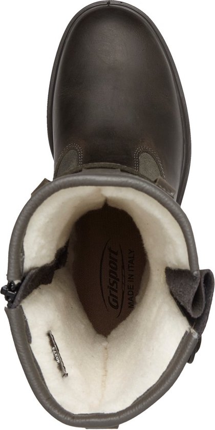 Boot, Ankle boot, Waterproof, Leather, Fleece lining