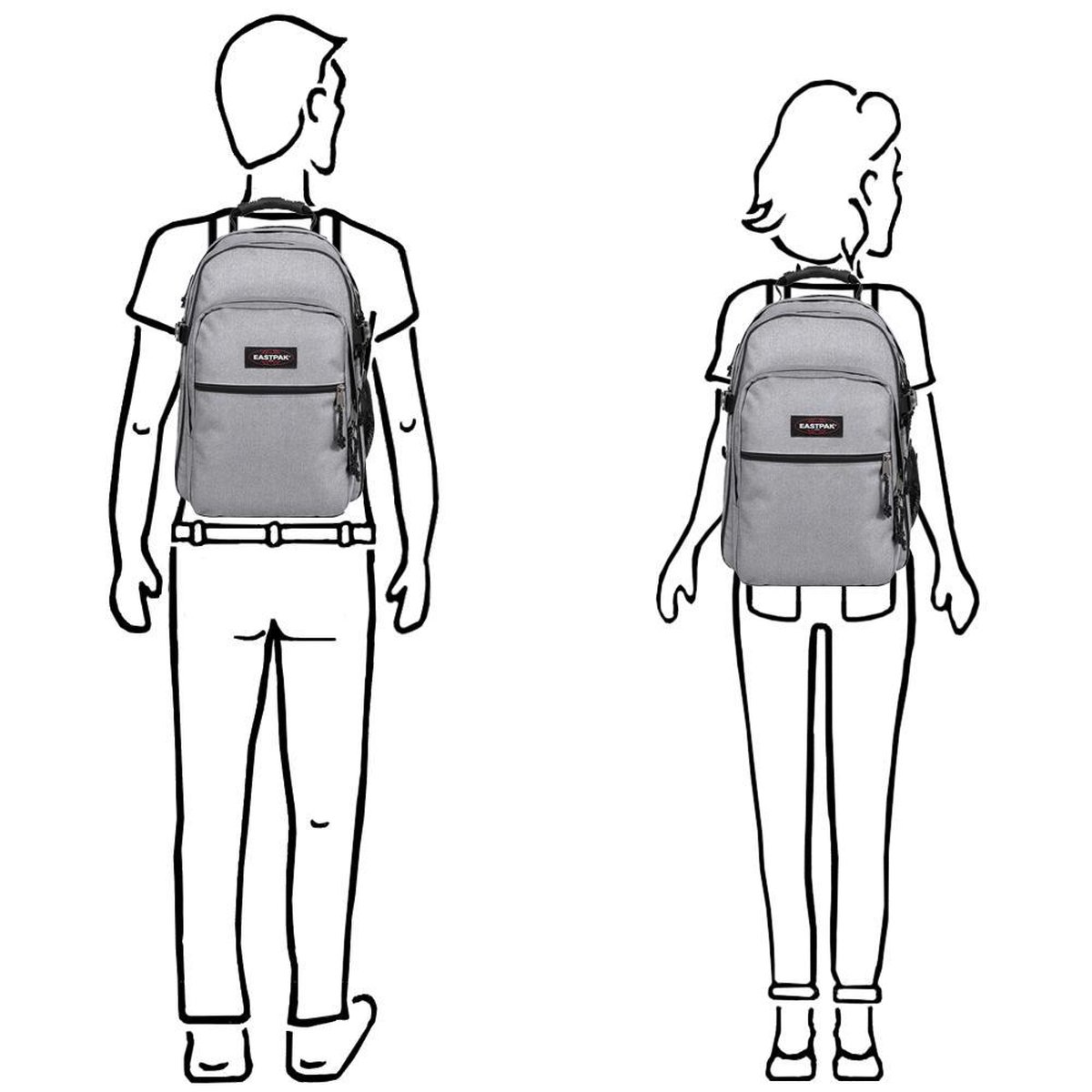 Eastpak Tutor Rugzak 39 Liter - Sunday Grey