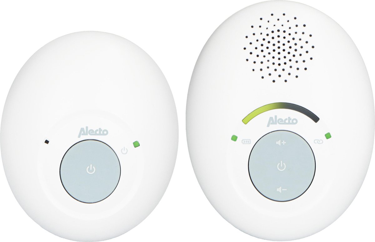 Alecto DBX110 - Babyfoon Full Eco DECT - Wit/Blauw