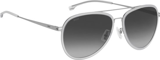 HUGOBOSSBLACK Zonnebril (BOSS1466/F/SK) Volwassenen Zilverkleurig Volledig omrand