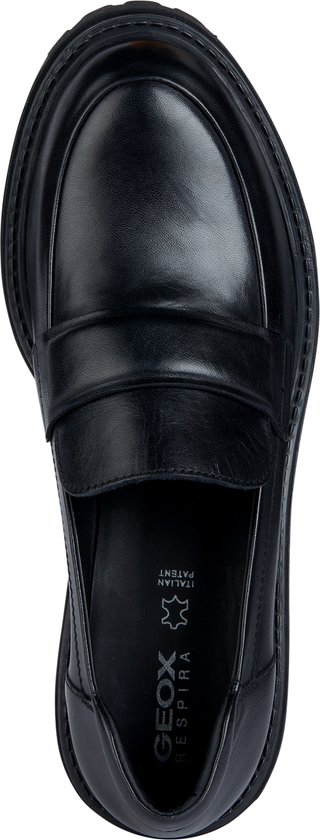 GEOX  - Maat 39 - D IRIDEA Dames Mocassins - BLACK