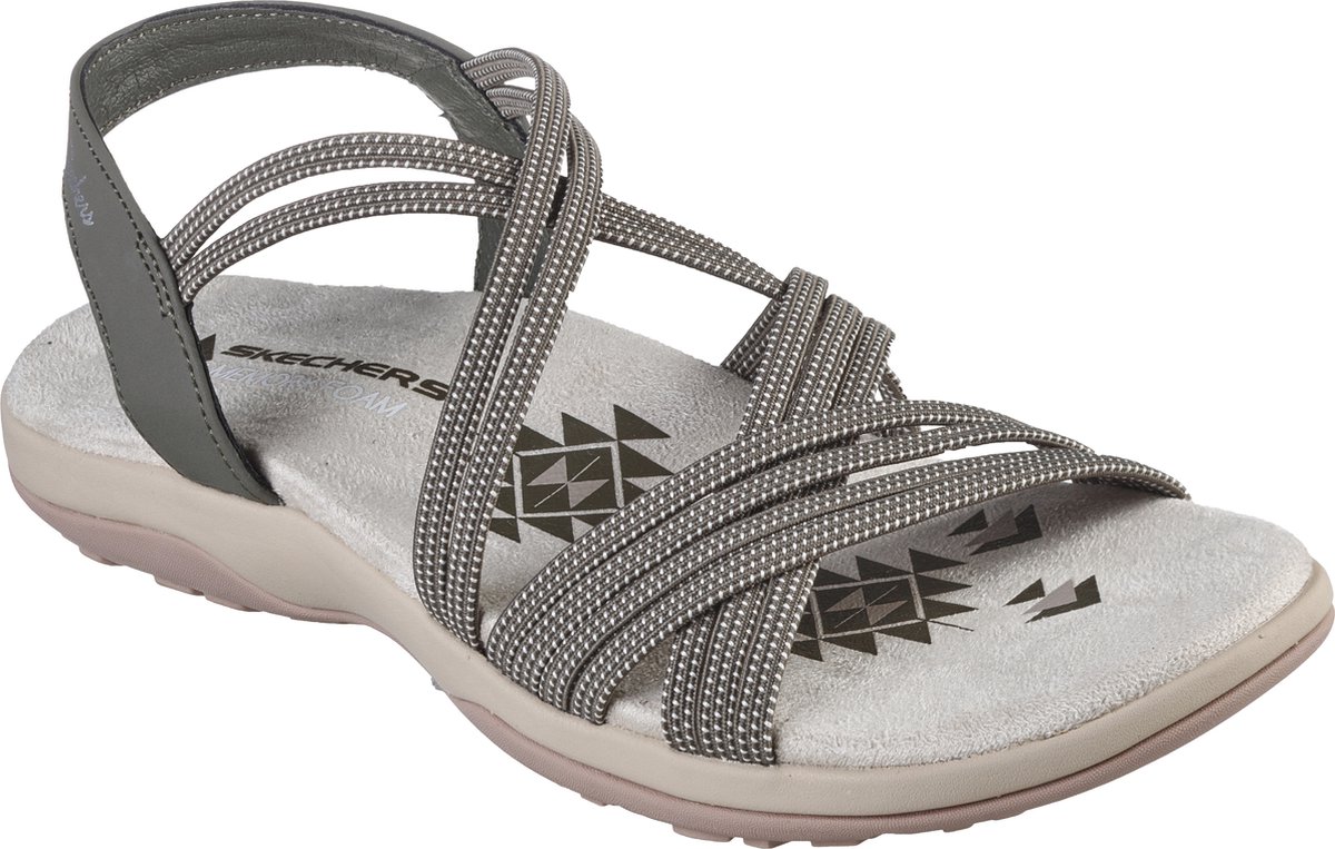 Skechers - Maat 40 - REGGAE SLIM - TURN IT UP Dames Sandalen