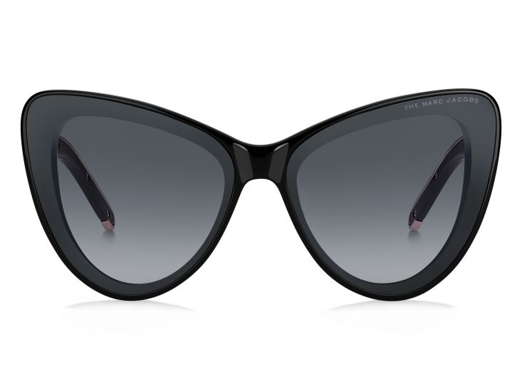 Marc Jacobs Zonnebril Cat-eye Dames Zwart/goud/zwart (449/s)