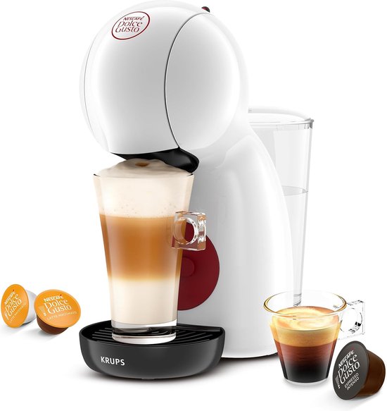 Krups NESCAFÉ Dolce Gusto Piccolo XS KP1A31 - Koffiecupmachine - Wit - Compact - Energiezuinig - Voor Dolce Gusto Cups