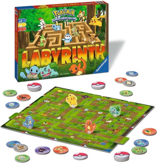 Ravensburger Pokémon Labyrinth - Bordspel