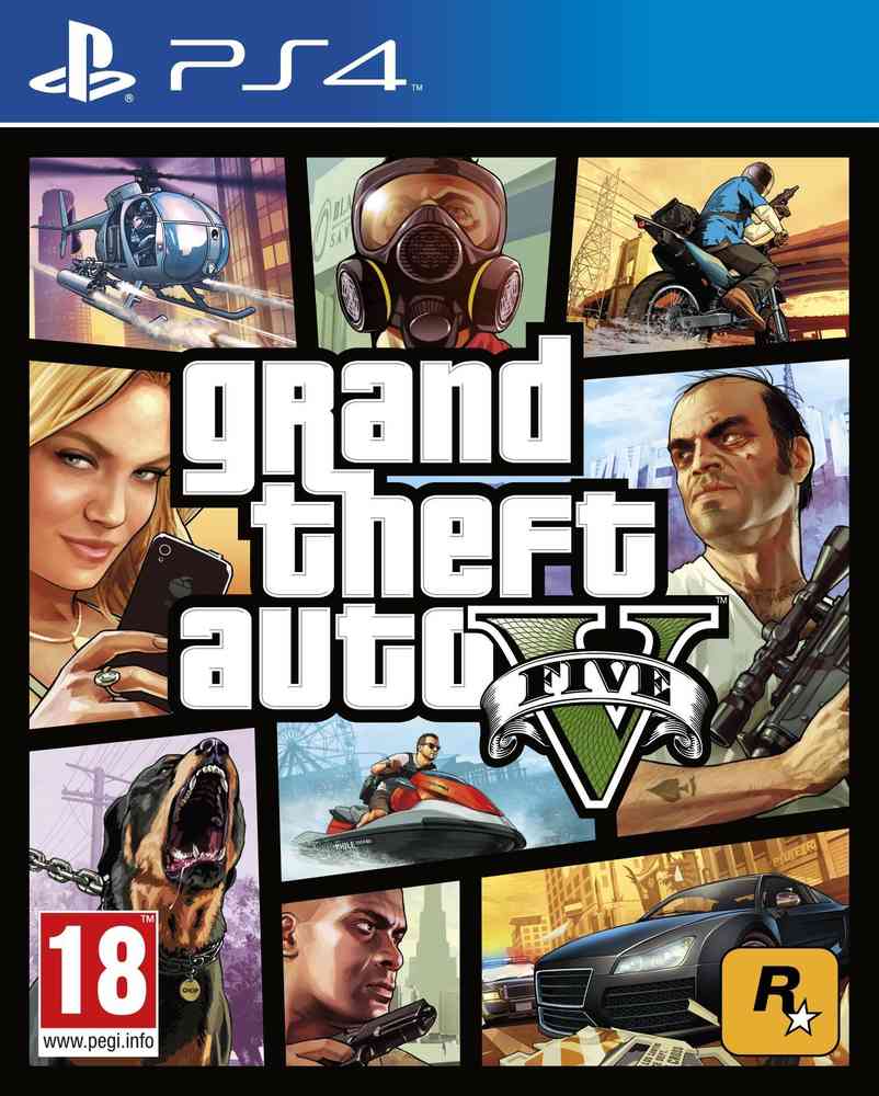 Grand Theft Auto - GTA 5 - PS4