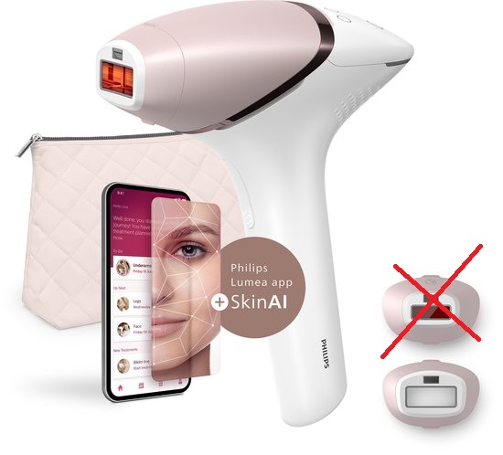 epilator, facial, apparaat, roze, draadloos