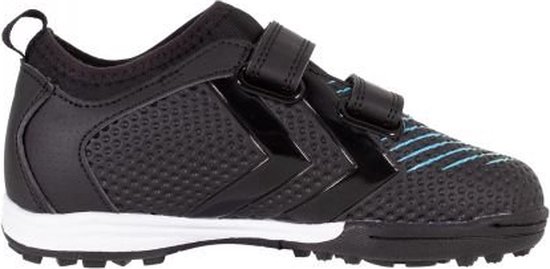 sneaker, zwart, haakjes sluiting, mesh, rubberen zool