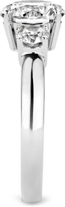 TI SENTO Milano Ring 1797ZI - Maat 17,25 mm - Gerhodineerd Sterling Zilver