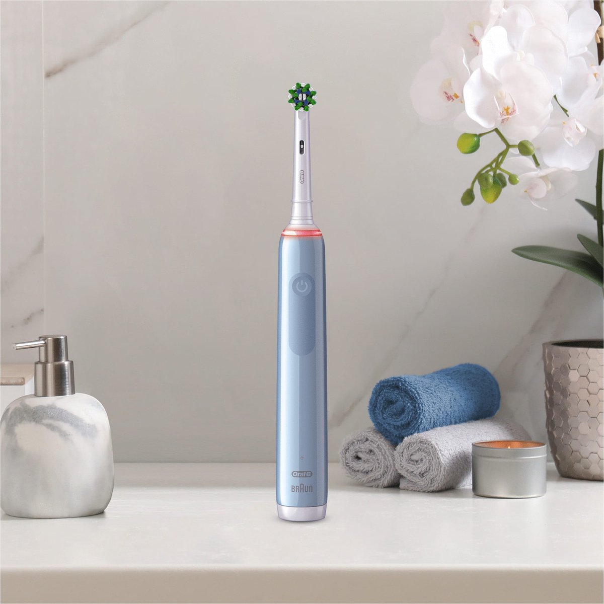 Oral-B Pro 3 3770 - Elektrische Tandenborstel - Blauw
