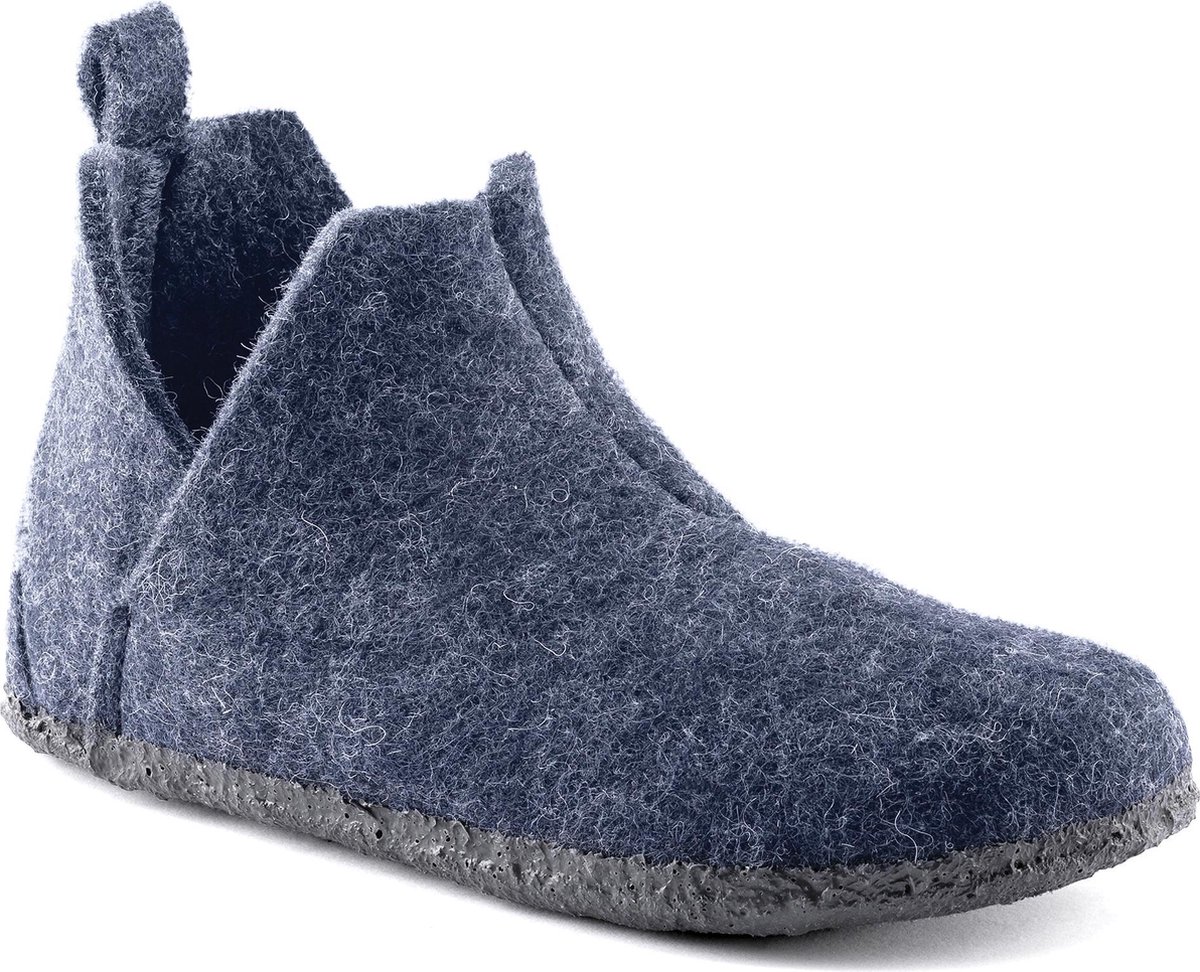 Birkenstock -maat 33 - Andermatt Kids Standard WZ Narrow Unisex Sloffen  - Dark Blue