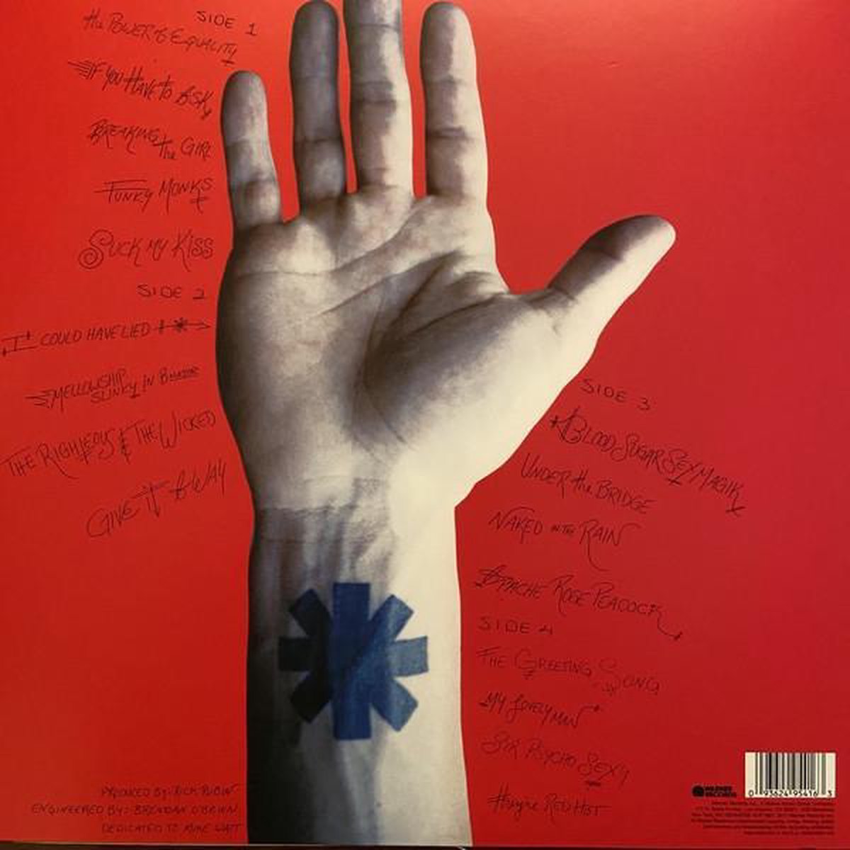 Red Hot Chili Peppers - Blood Sugar Sex Magik (2LP)