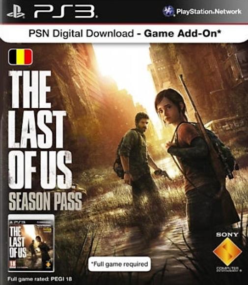 BELGIE - PlayStation Network Voucher Card The Last Of Us Season Pass