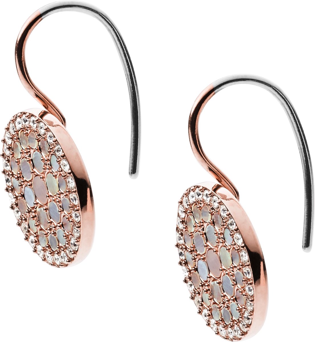 Fossil JF01737791 Dames Oorhangers
