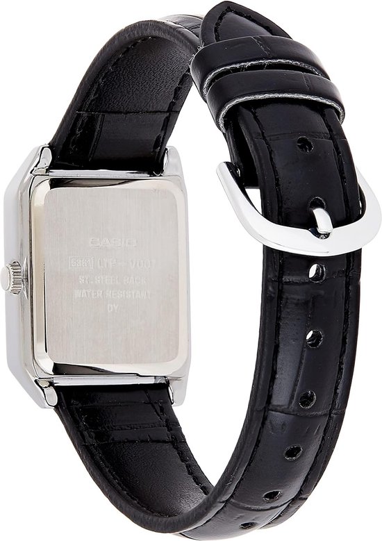 Casio Casio Collection LTP-B150L-7B1EF Horloge - Leer - Zwart - Ø 23.5 mm