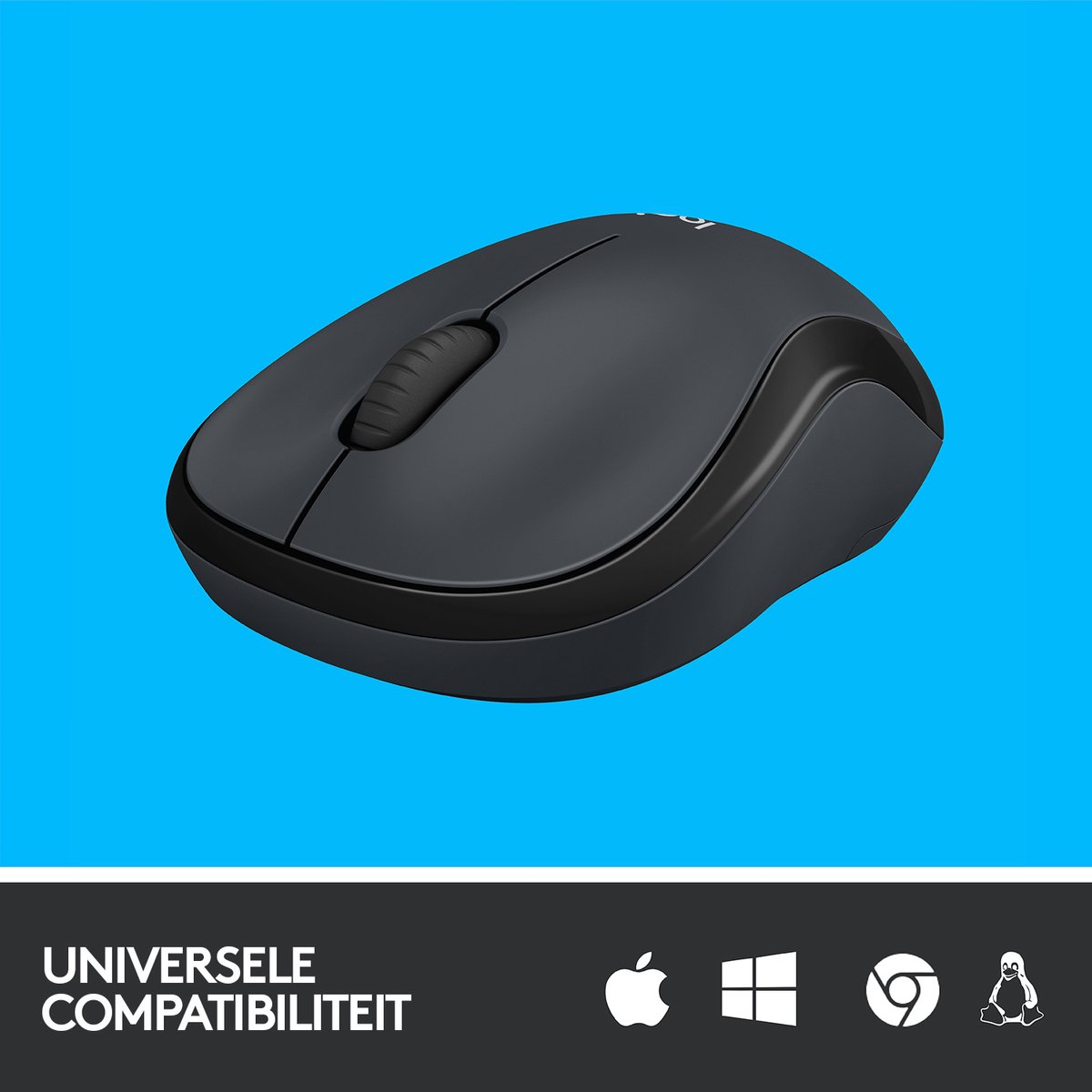Logitech M220 - Silent Draadloze Muis - Grijs