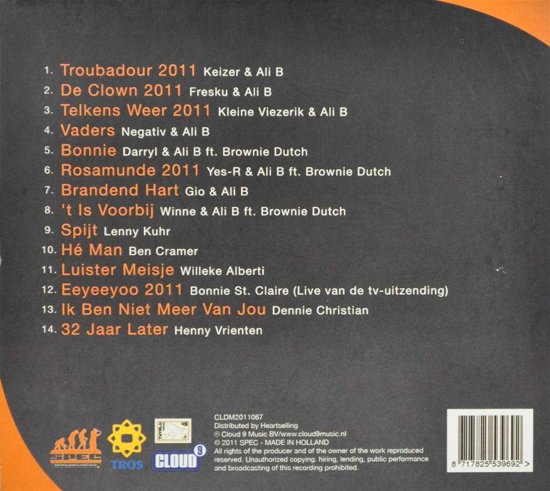 Ali B - Op Volle Toeren - CD