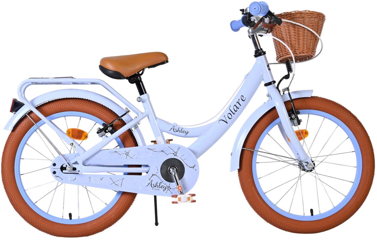 Volare Ashley Kinderfiets - Meisjes - inch - Twee Handremmen