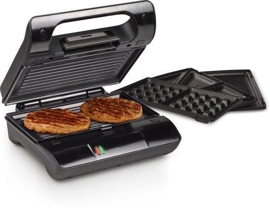 Princess 117002 Multi Sandwich Grill Compact Pro – Verwisselbare platen