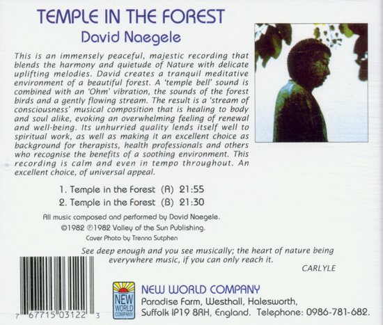 Temple In The Forest-CD
