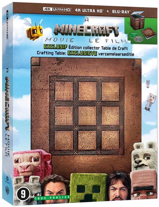 A Minecraft Movie (4K Ultra HD Blu-ray) (Limited Edition) Volwassene, Mannelijk, Man, Persoon, Deur