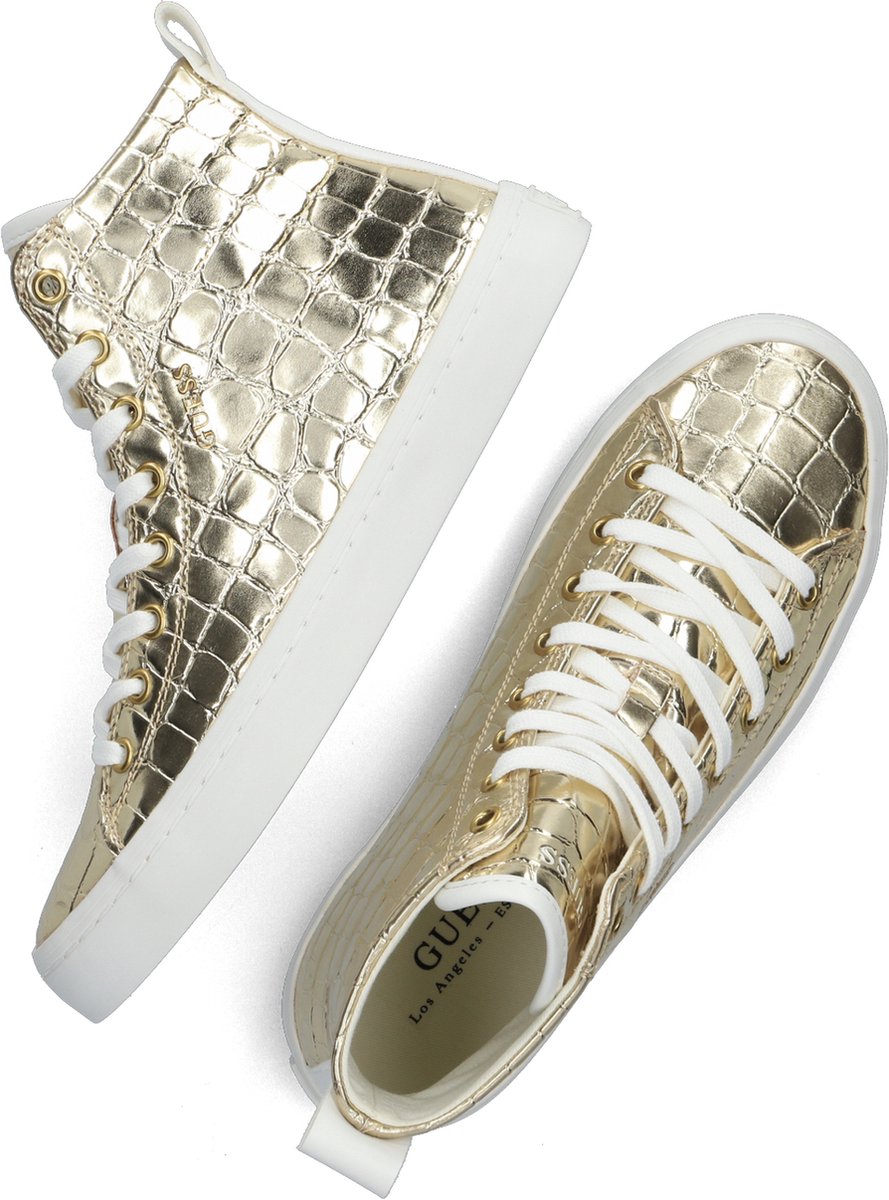 Guess - maat 39- Elga Hoge sneakers - Dames - Goud