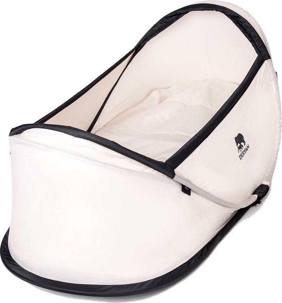 DERYAN Infant BabyBox Campingbedje - Cream - Katoen