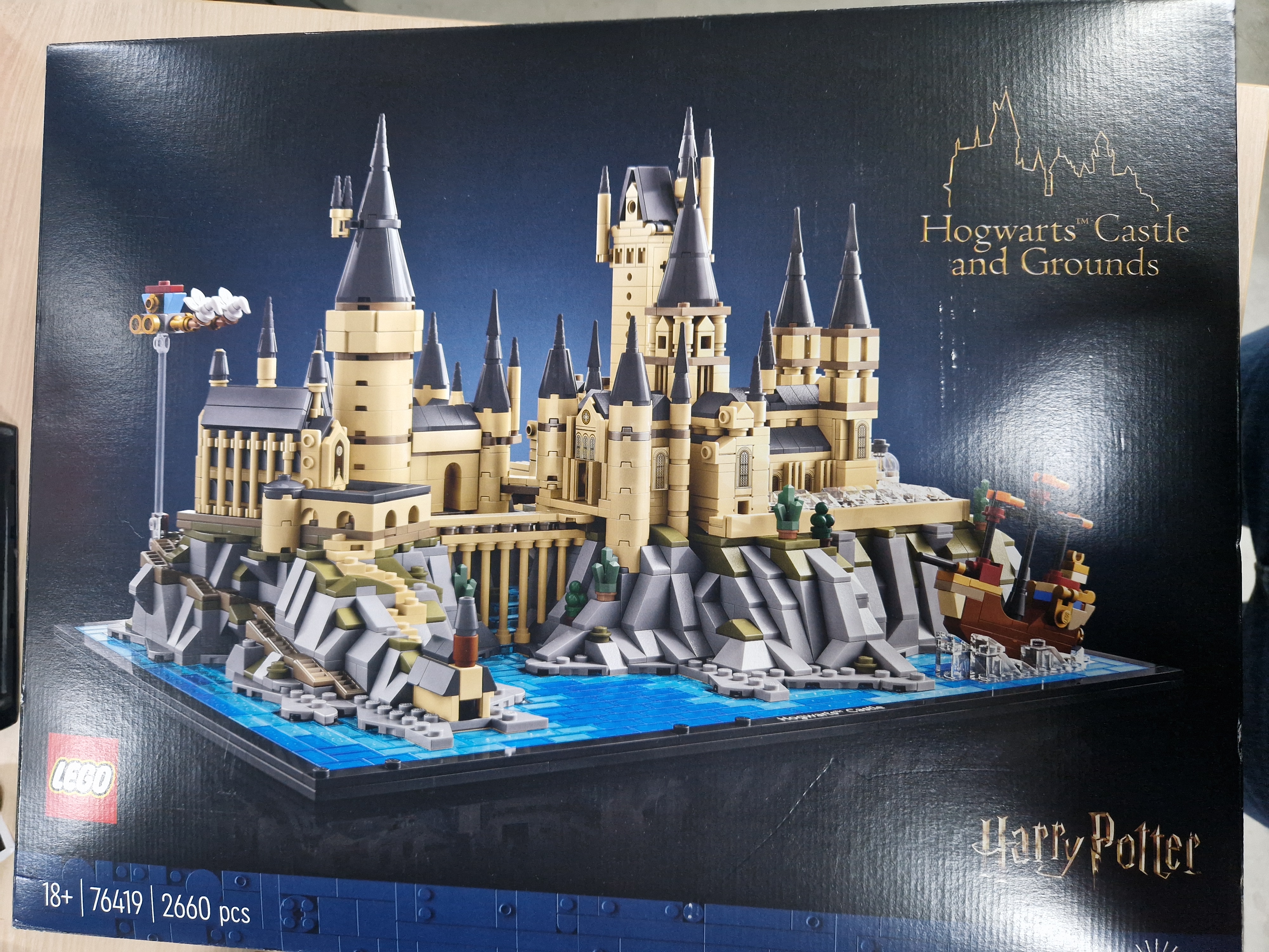 LEGO Harry Potter Kasteel Zweinstein en terrein Grote Set voor Volwassenen - 76419
