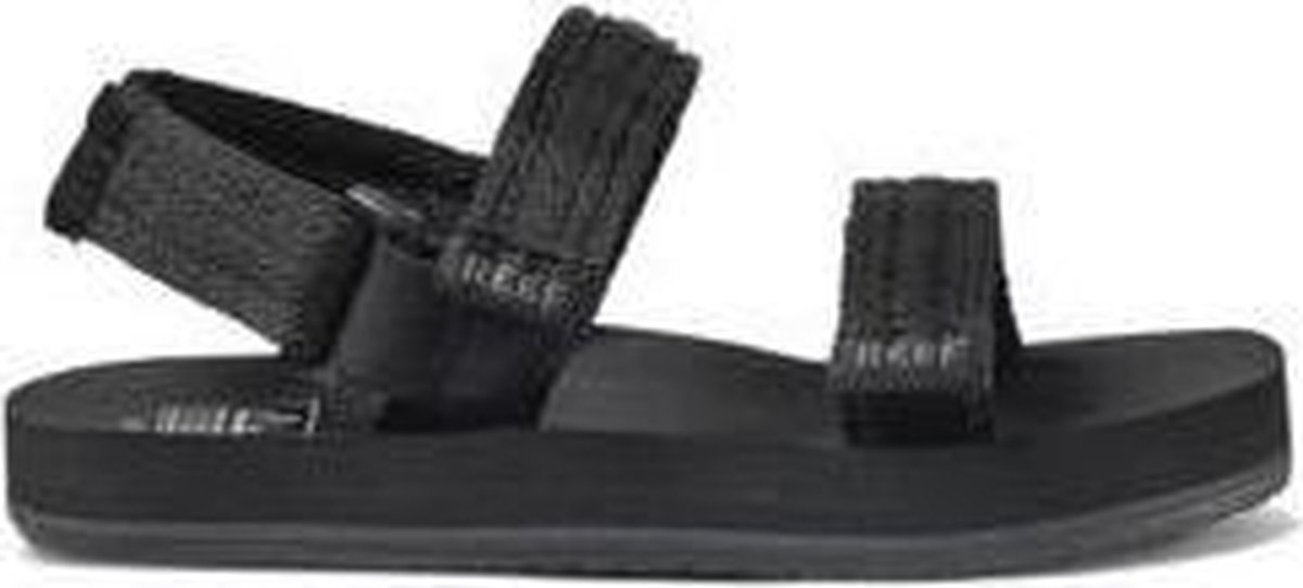 Reef Little Ahi Convertible Unisex Slippers - Black - Maat 19.20