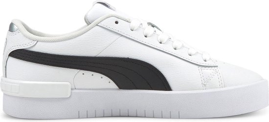 PUMA - maat 39- Jada Dames Sneakers - Puma White-Puma Black-Puma Silver