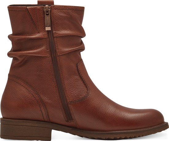Tamaris - Maat 38 - Core Dames Laarzen - COGNAC