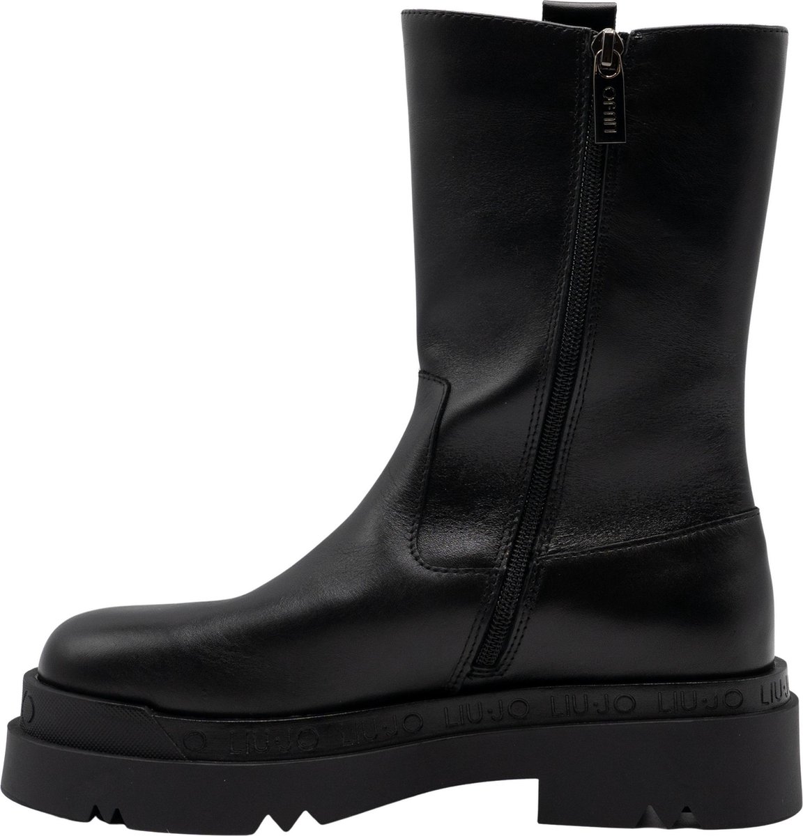 Liu Jo - Maat 39 - Chelseaboot - Dames - Zwart - Leder