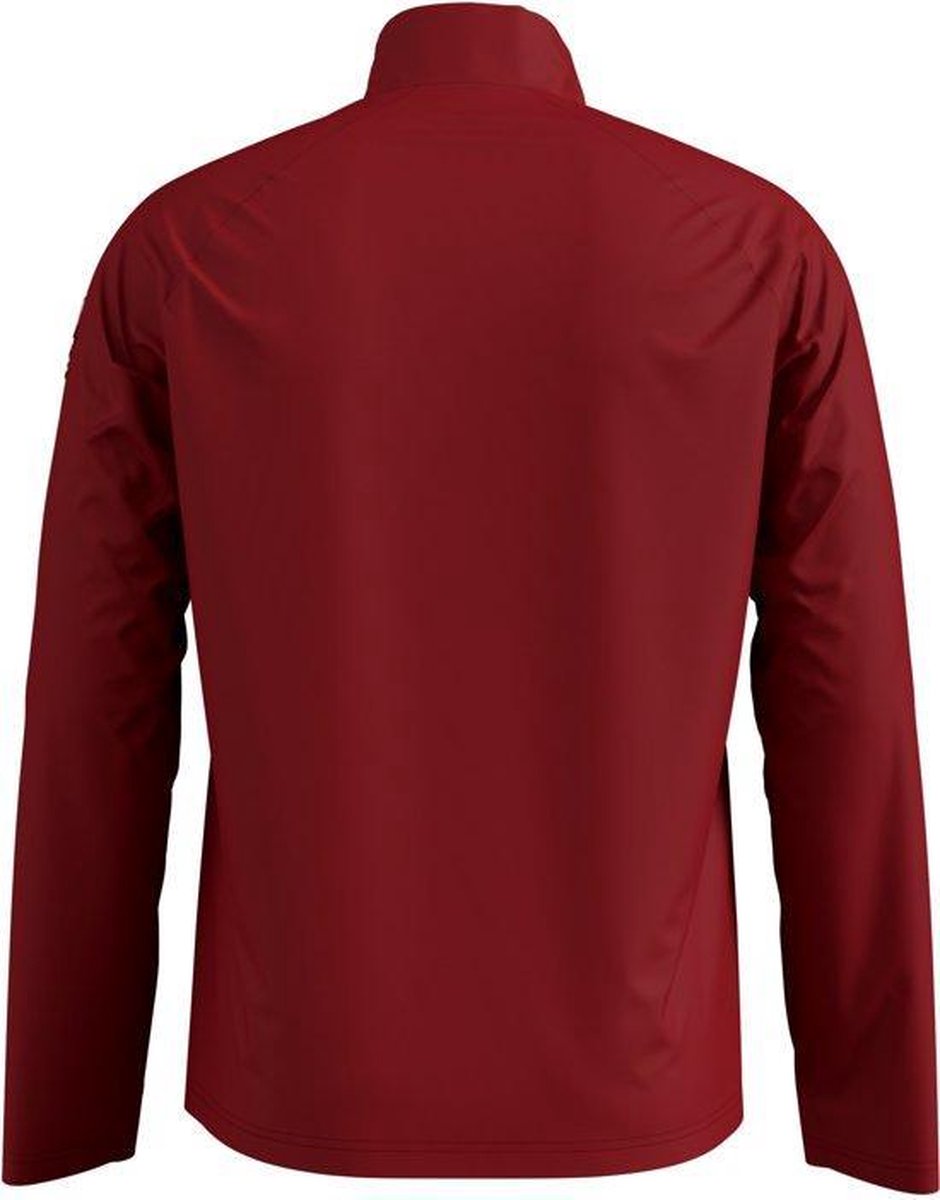 Odlo - Maat S - Midlayer 1/2 Zip Pillon Heren Wintersportpully - Red Dahlia