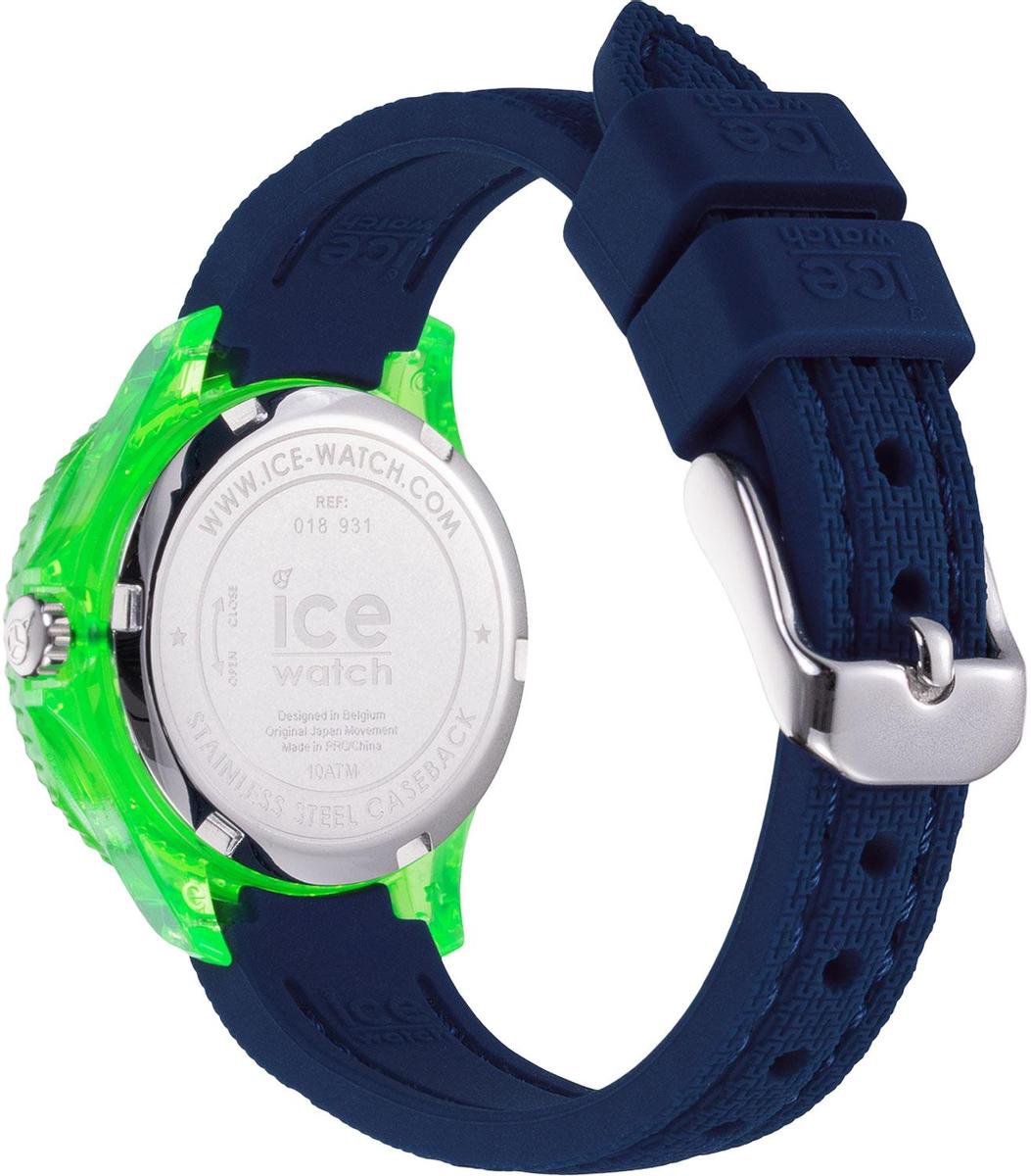 Ice-Watch ICE cartoon IW018931 horloge - Siliconen - Blauw - 28mm