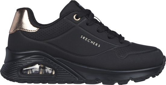 Skechers - maat 32- Uno Gen1 - Shimmer Away Meisjes Sneakers - Zwart