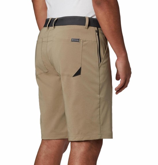 Columbia Tech Trail Short - Maat 40 - Outdoorbroek Heren - Tusk