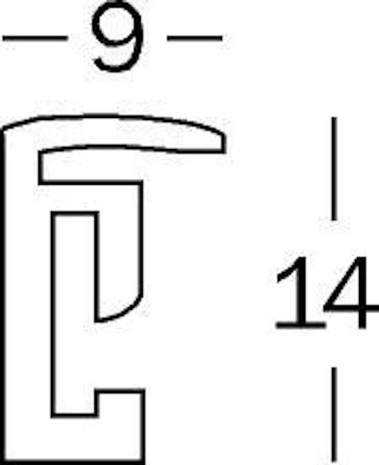 Walther New Lifestyle 21x29,7 Kunststof rood DIN A4 KV130R