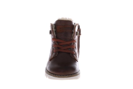Pinocchio Jongens Enkelboots Gevoerd - Bruin - Maat 19
