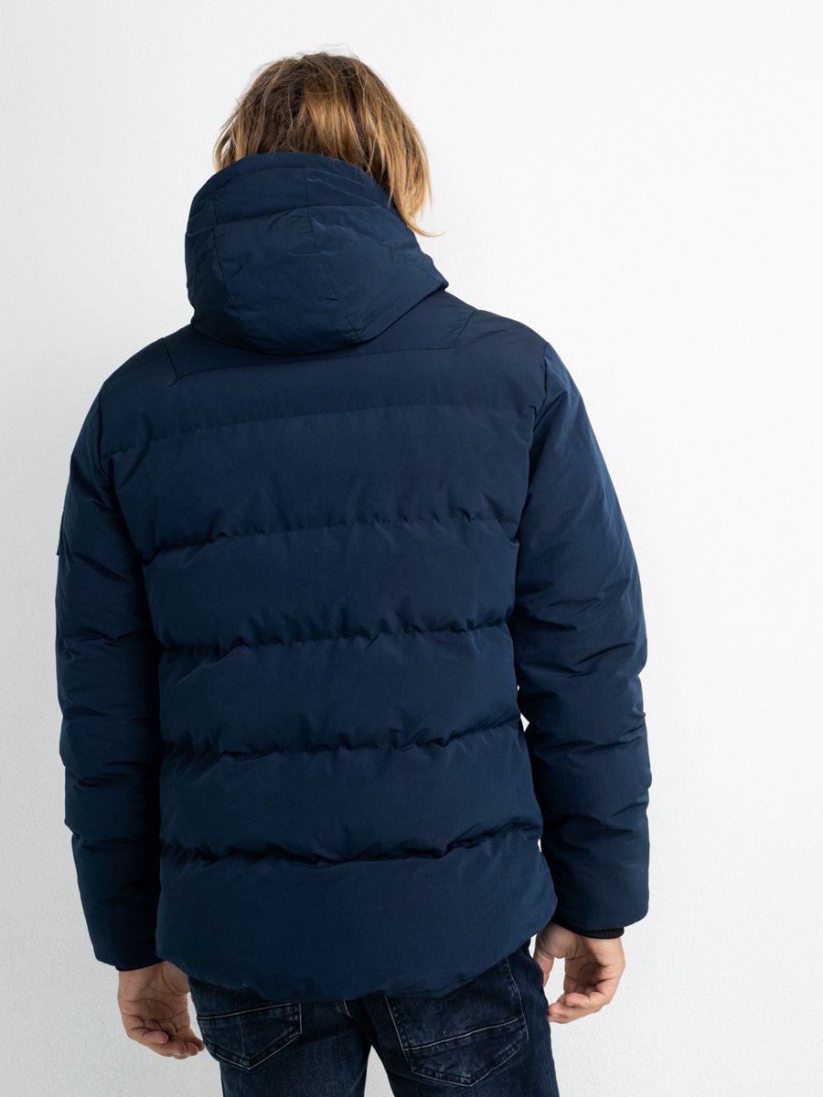 Petrol Industries - XXXL - Heren Gevoerde puffer - Blauw