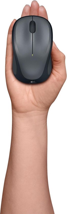 Logitech-M235-Draadloze-Muis-Grijs-Zwart-7 Logitech M235 - Draadloze Muis - Grijs/Zwart