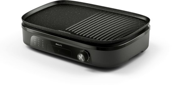 Philips Tafelgrill HD6210/90 - Instelbare temperatuur - 2400W