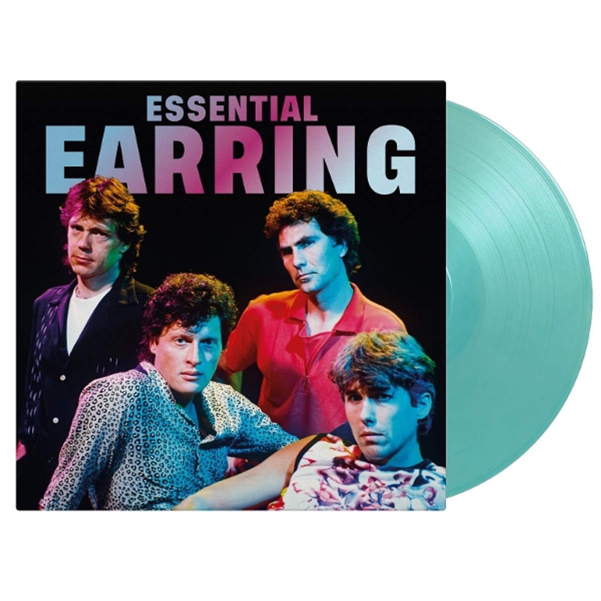 vinyl, plaat, speelplaat, groene vinyl, bandleden