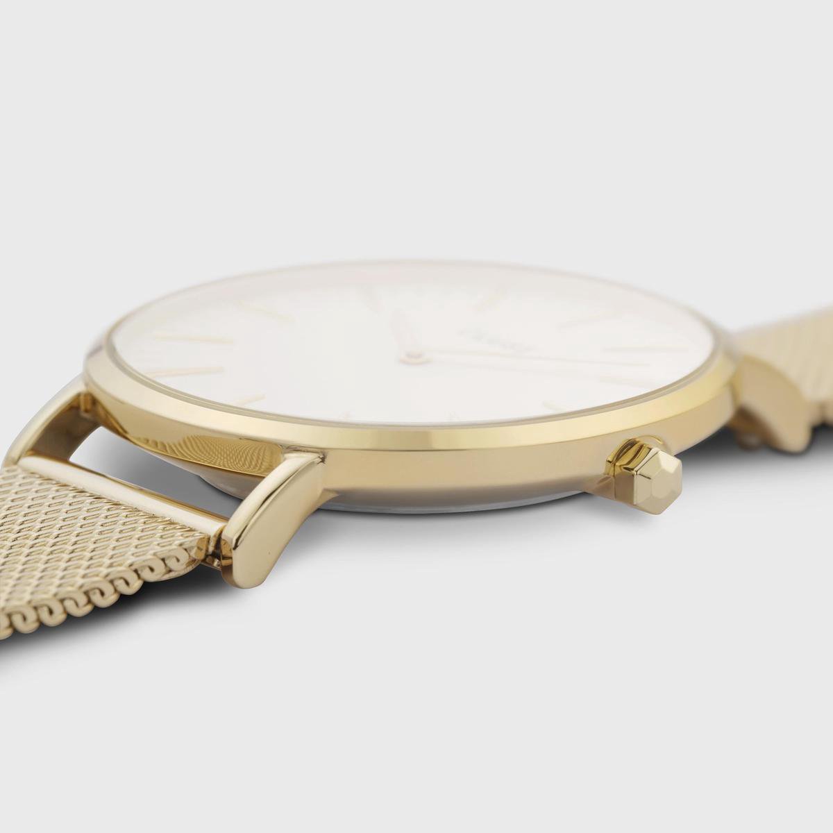 Cluse Boho Chic Mesh White, Gold Colour