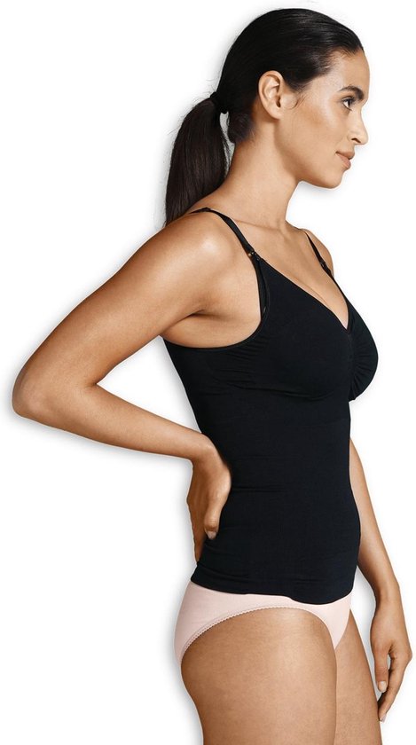 Carriwell - Maat L - Figuurherstellend Borstvoedingstop - Zwart