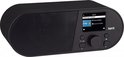 Imperial i105 internetradio (WLAN, mediaspeler, USB, DLNA, kleurendisplay, wekker, app-besturing) zw
