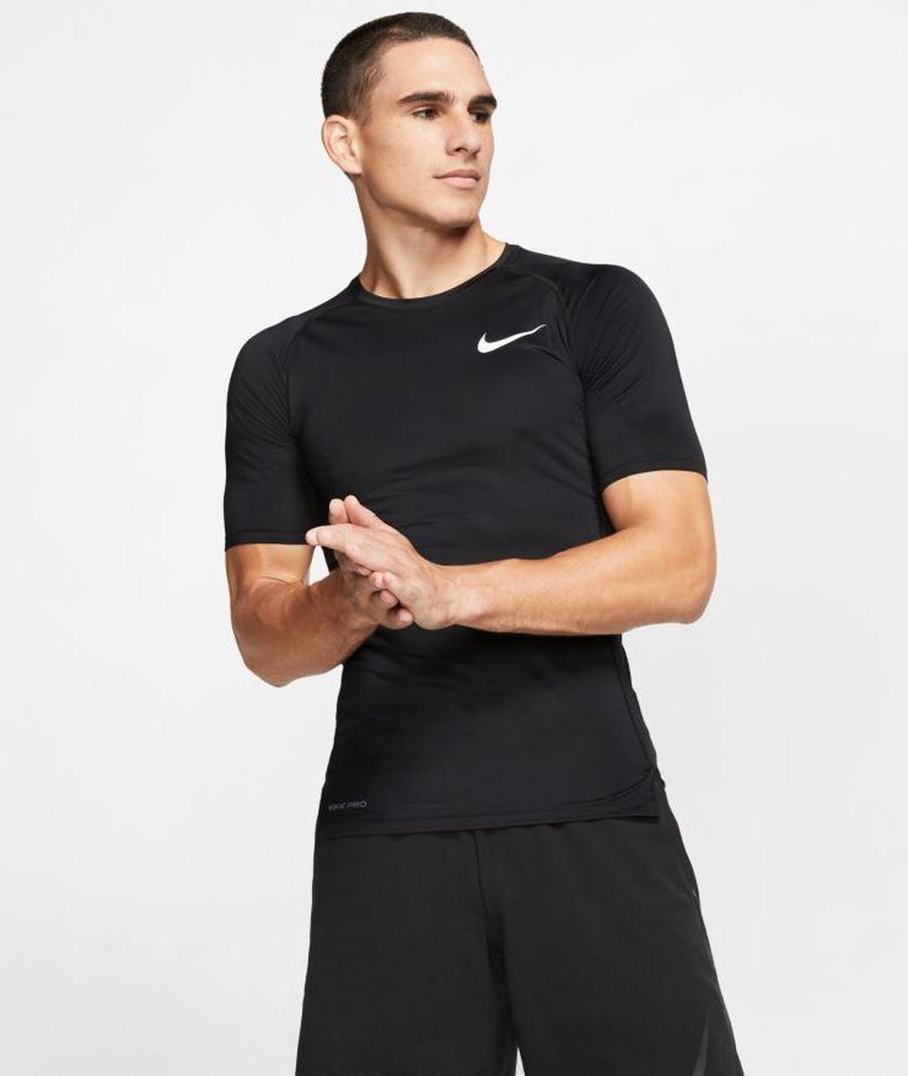 Nike Pro Sportshirt Heren - Maat M