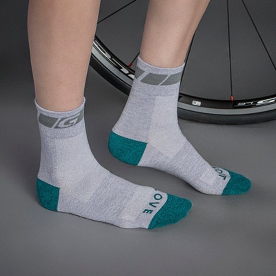 GripGrab - Women's Classic Regular Cut - Fietssokken - Grijs