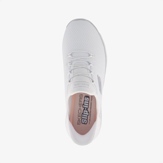 sneaker, witte sneaker, mesh upper, veters, sportschoen