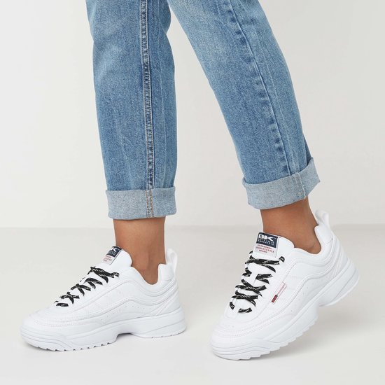 British Knights - Maat 37 - Dames Sneakers - Ivy White/White